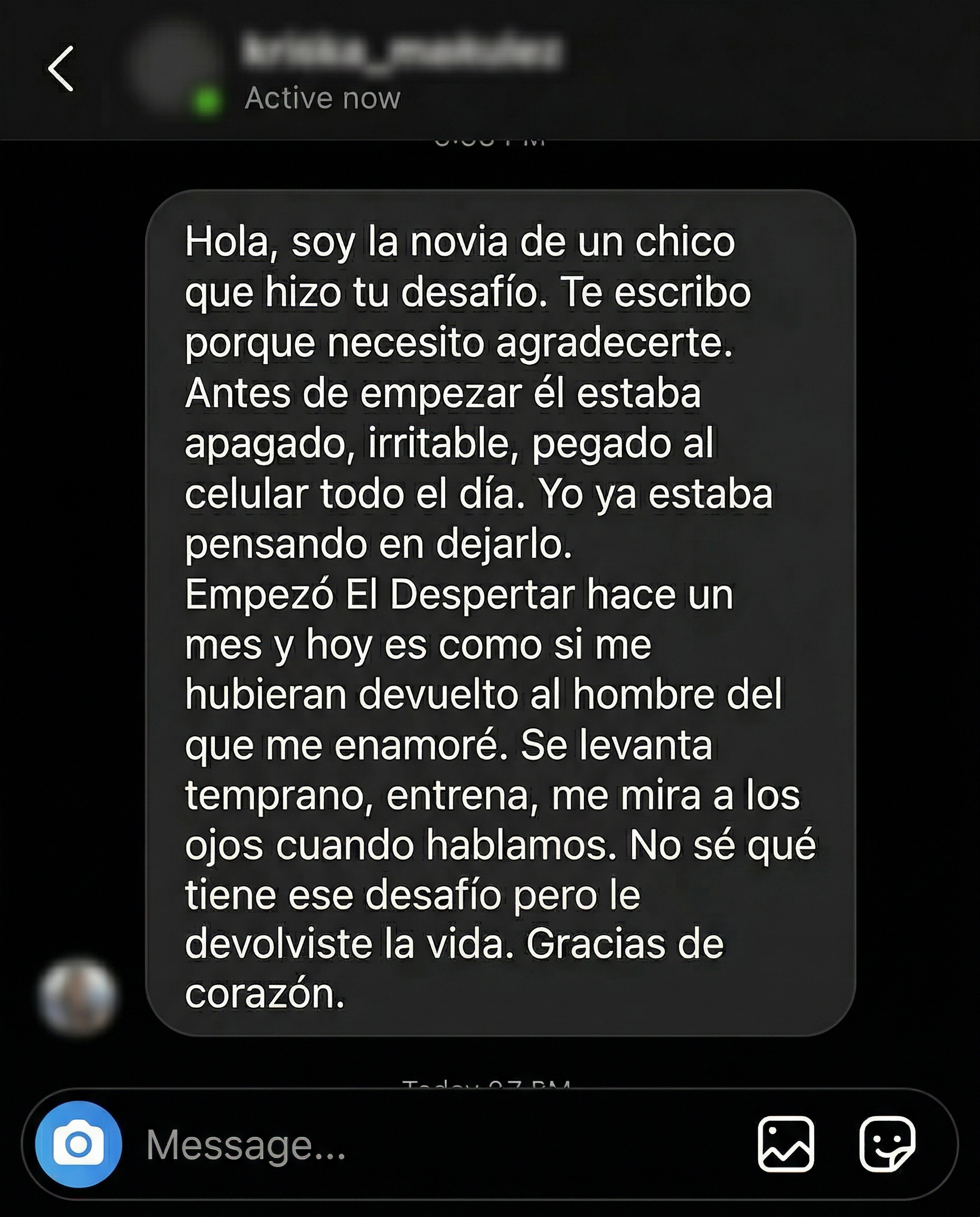 Testimonio de Krista — El Renacer